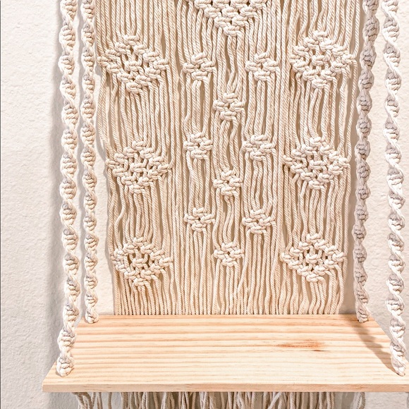 NEW Macrame Plant Shelf - Picture 12 of 12